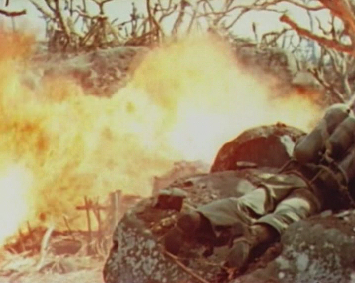 flame thrower from To the Shores of Iwo Jima